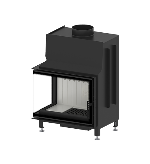 Каминная топка Hitze  STMA 54x39L/R (угловое стекло).  HITZE (Польша)