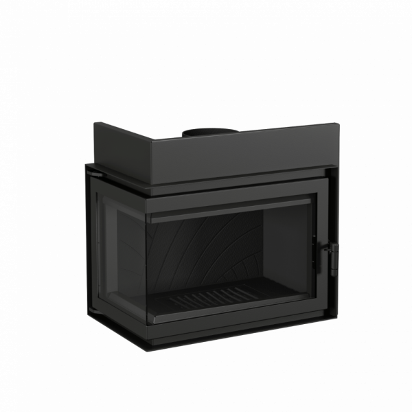 Топка ECT Font 700 L 14 кВт, 735-514-X, угловое стекло слева. Echatech Fireplace Systems