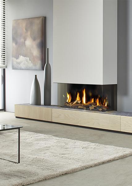 Газовый камин DRU Metro 100XT/3. DRU (Нидерланды)