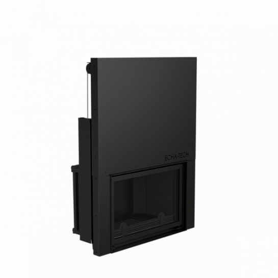 Топка ECT Font/800/G 14 кВт, гильотина. Echatech Fireplace Systems