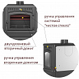 Печь-камин Везувий LV-12РS "Антрацит". Печи-камины Везувий (Россия)