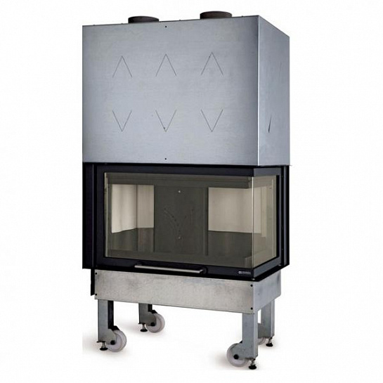 Каминная топка Monoblocco 800 Angolo DX, SX.  La Nordica (Италия)