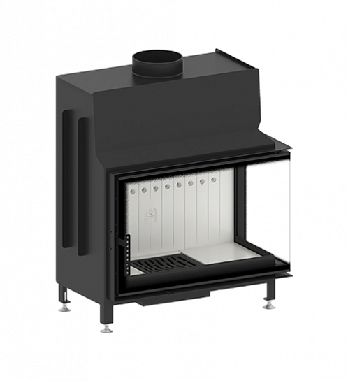 Каминная топка Hitze  STMA 68x43L/R (угловое стекло).  HITZE (Польша)