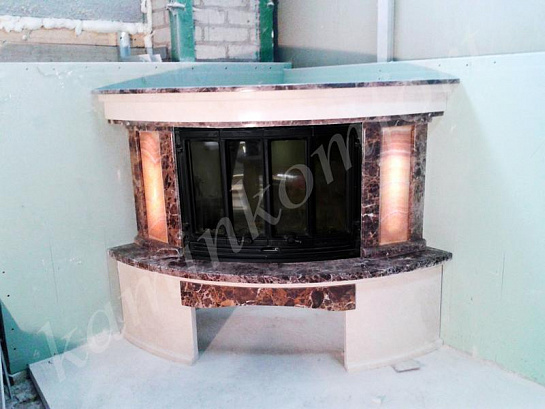 Облицовка  для камина  Jotul I 18 Вера. Камины по индивидуальным размерам
