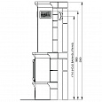 ПЕЧЬ-КАМИН K11, SK 1002, угловой  (KEDDY). Каменные печи-камины Keddy (Швеция)