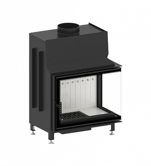Каминная топка Hitze  STMA 59x43L/R (угловое стекло).  HITZE (Польша)