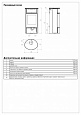 Печь  Atlantik 7 III песчаник. Печи камины ABX (Чехия)