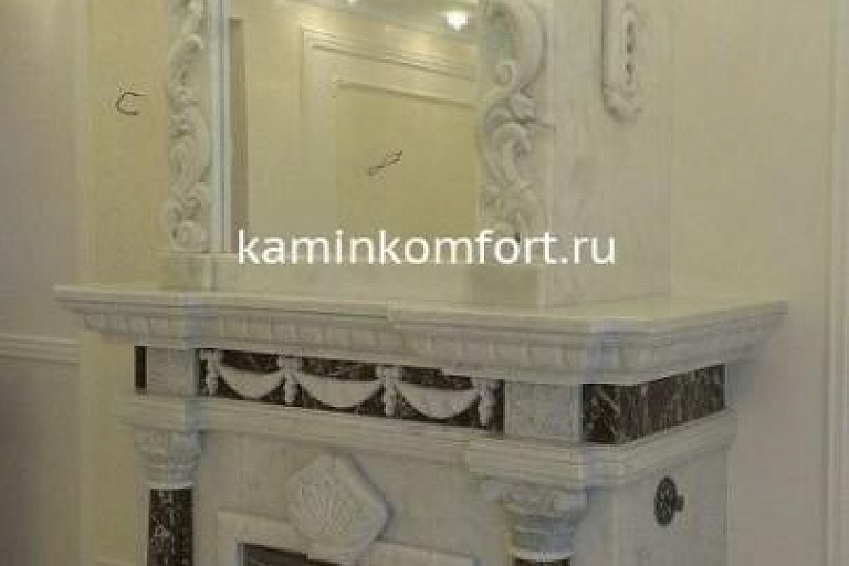 Мраморный портал камнерезная мастеркая