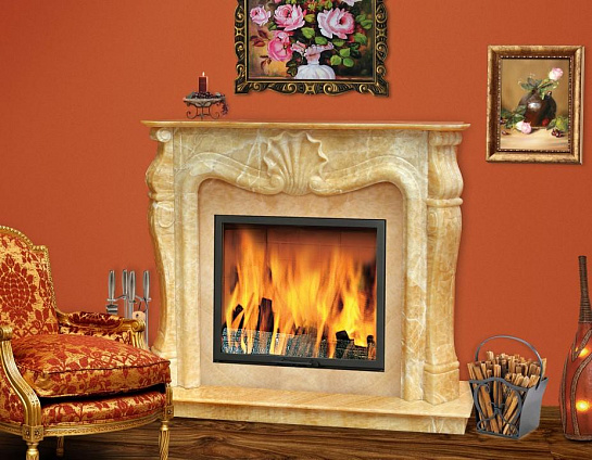 Мраморный портал Serena (Honey Onyx). Мраморные порталы Demarco (Португалия)